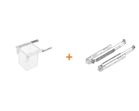 SIGE™ Zone Laundry Basket with 500mm Blum MOVENTO runners