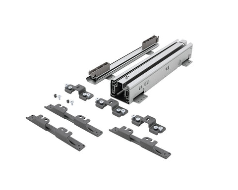 SIGE Orion Grey Soft Close Runner and Bracket set for Pantry Unit