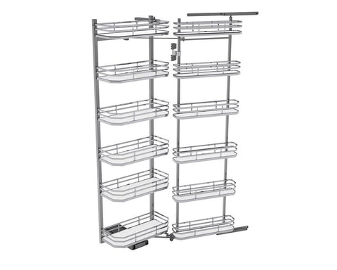SIGE™ Twin Pull Out Soft Close Pantry 12 Dispenser. For 600mm carcase