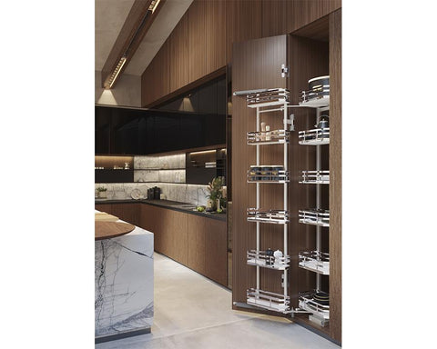SIGE™ Twin Pull Out Soft Close Pantry 12 Dispenser. For 600mm carcase