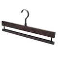 Night Trouser Hanger Wenge/Grey External Dimensions: 390 x 170 mm Finish: Wenge/ Grey NOTE: Available 4-6 weeks from order placement. Hafele