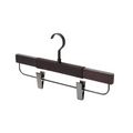 Night Skirt Hanger Wenge/Grey Material: 390mm x 200mm Finish: Wenge/grey NOTE: Available 4-6 weeks from order placement. Hafele