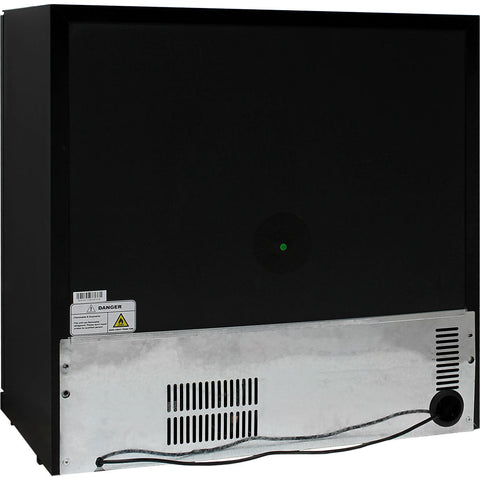 Schmick Stainless Bar Fridge 2 Door With Heated Glass and Triple Glazing  - Model SK190-SS
