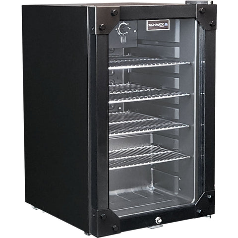 AAA Schmick Iron Door Design Glass Front Bar Fridge - Model HUS-SC70-B-X
