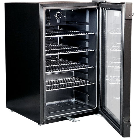 AAA Schmick Iron Door Design Glass Front Bar Fridge - Model HUS-SC70-B-X