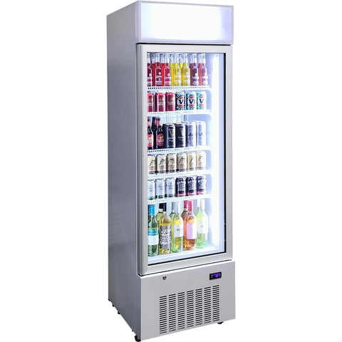 Schmick Upright 1 Door Commercial Glass Door Refrigerator Model HUS-C5