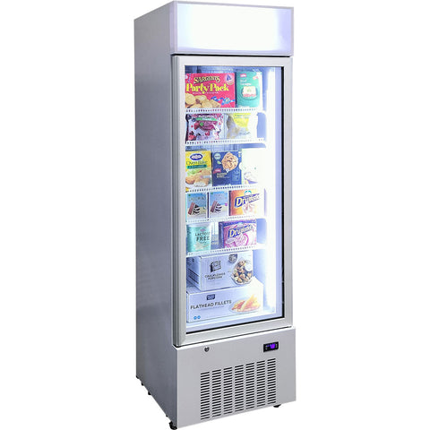 Schmick Upright 1 Door Commercial Glass Door Freezer Model HUS-F5