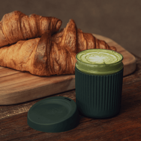 Reusable Glass Coffee Cup | 8oz