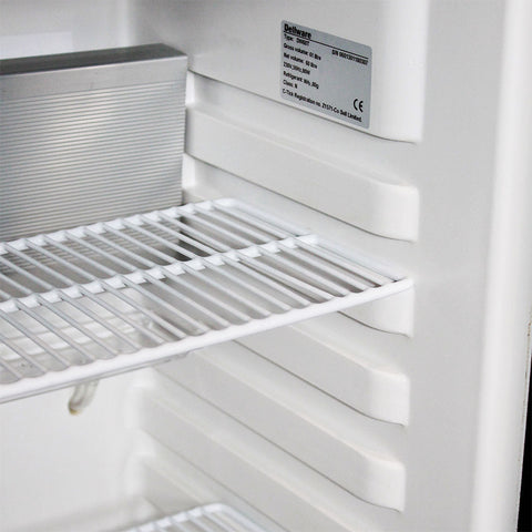 Silent 60 Litre Motel Quiet Mini Bar Fridge With Solid Door - Model DW60E