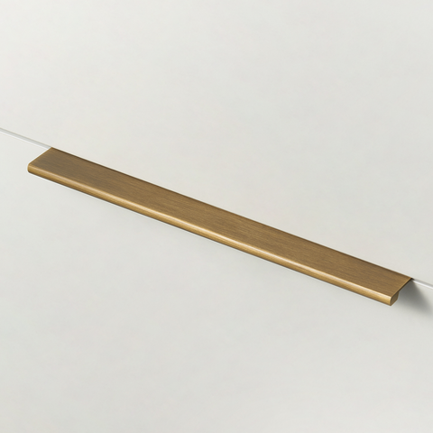 Slate Solid Brass Lip Pull | Bronze XS - XXL