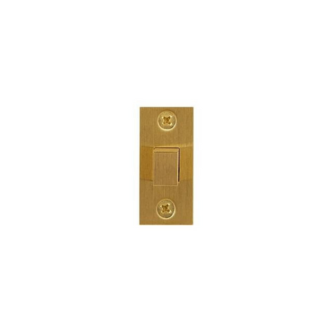 Cross-Knurled Solid Brass Privacy Snib | Bronze