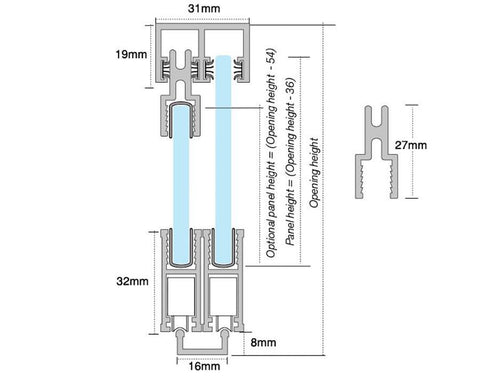 Cowdroy® Double Track and Head Guide for Roller Bearing 6