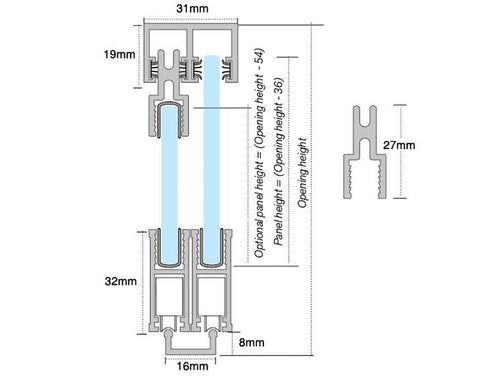 Cowdroy® Double Track and Head Guide for Roller Bearing 6