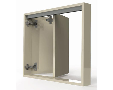 Wheel Assembly For Concealed Folding Door Track