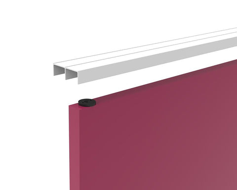 Cowdroy® Cabinetmaker Track Door Guide Nylon. 2 Per Door