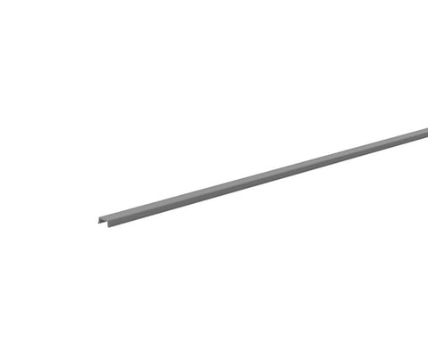 Cowdroy® Cabinetmaker Snap in Cover Strip in Charcoal. Size: 2.4m