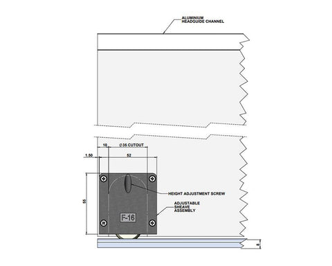 Cowdroy® Cabinetmaker Track Set for 3 Door Systems. Includes Channels, Strip & Accessories