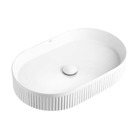 Kensington Above Counter Basin 560x350mm Matte White