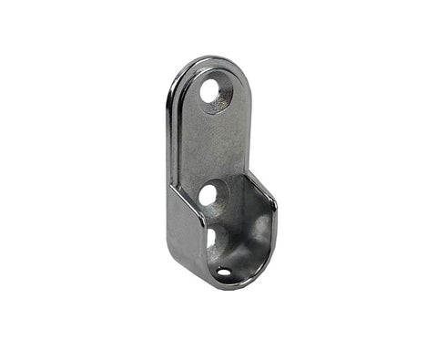 End Support For Oval Tube. Screw Fix.