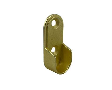 End Support For Oval Tube. Screw Fix.