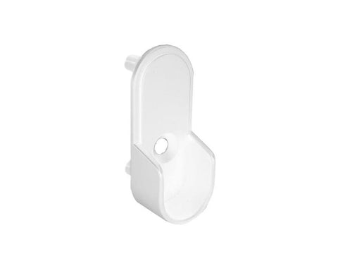 End Support For Oval Tube. Dowel Fix. Size: 5mm