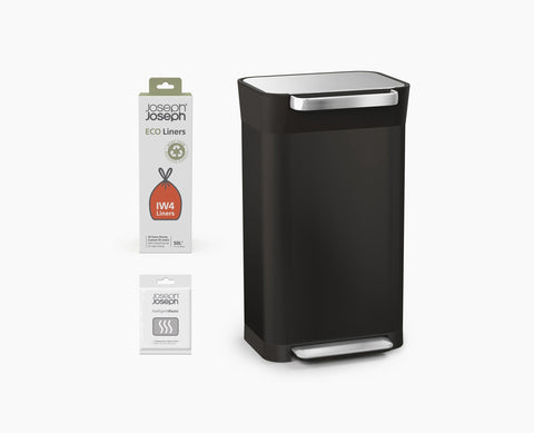 Titan 30L Black Trash Compactor Starter Set