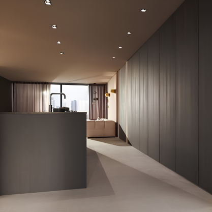 Conceal cabinetry in a flash