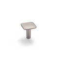 H2385 Cabinetry Knob, 4 Colours Finish: Matt Black Brushed Nickel plated. Gold colored brushed. Graphite coloured Dimensions: 27mm x 28mm Note: Please order screws separately:022.35.225: 22mm Screws for use with all Häfele handles where panel thickness is