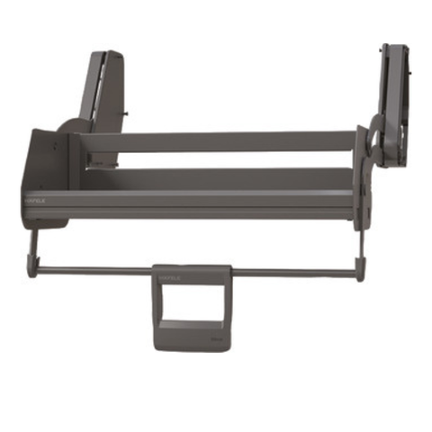 Häfele Utensio overhead drop-down unit in anthracite