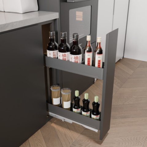 Häfele Utensio Plus base pull-out in anthracite