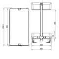 Häfele Utensio Plus maxi base pull-out in anthracite