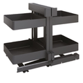 Häfele Utensio Plus corner unit in anthracite