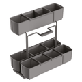 Häfele cleaning agent pull-out unit in anthracite