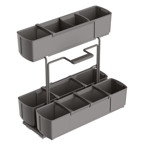 Häfele cleaning agent pull-out unit in anthracite