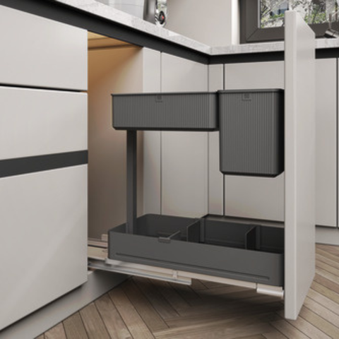 Häfele Utensio Plus multi base unit in anthracite