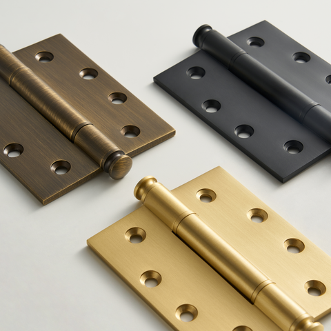 Solid Brass Hinge II | Gold
