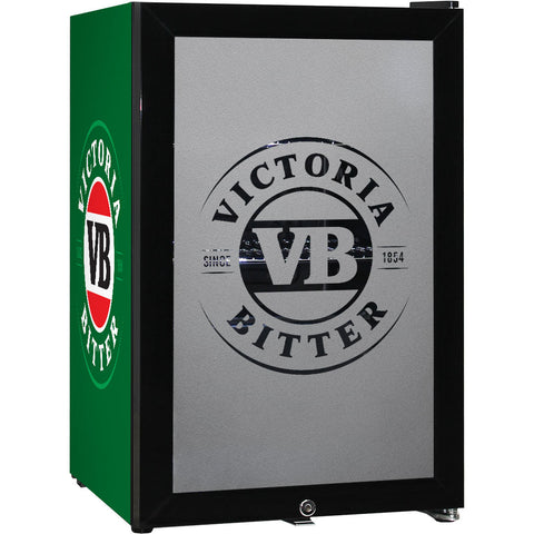 VB Branded Glass Door Bar Fridge With Cool Frosted Door Logo - Model SC70-B-VB-V1