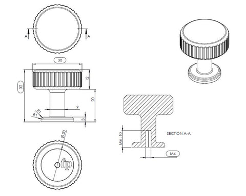 Furnipart Villa Cabinet Handle and Knob Collection