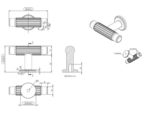 Furnipart Villa Cabinet Handle and Knob Collection