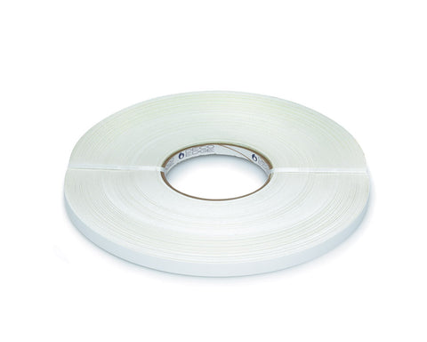 Consolidated Veneers Abs Edging Preglued. Size: 22mm x 1mm x 100M in White Stipple Solid. Sold per 1 roll