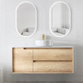 Vanity BYRON Wall Hung 1200mm Natural Oak