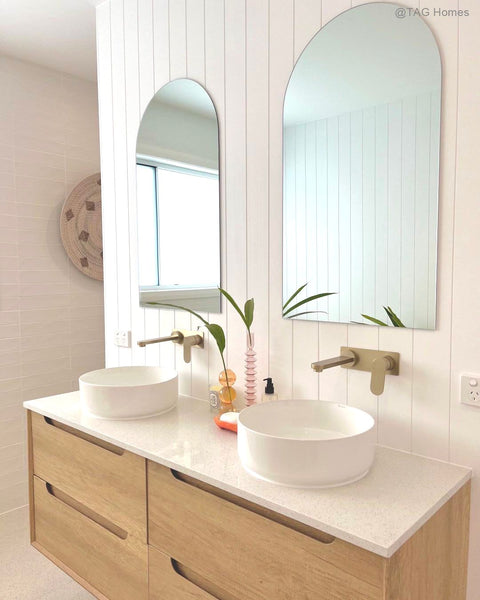 Vanity BYRON Wall Hung 1500mm Natural Oak