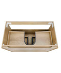 Vanity BYRON Wall Hung 600mm Natural Oak