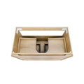 Vanity BYRON Wall Hung 750mm Natural Oak