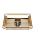 Vanity BYRON Wall Hung 750mm Natural Oak