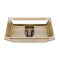 Vanity BYRON Wall Hung 900mm Natural Oak