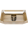 Vanity BYRON Wall Hung 900mm Natural Oak