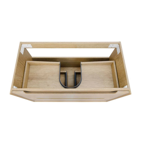 Vanity BYRON Wall Hung 900mm Natural Oak
