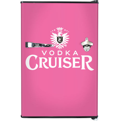 Vodka Cruiser Official Designed Mini Bar Fridge 70 Litre Schmick Brand With Opener - Model BC70B-VC