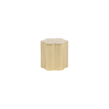 Wavey solid brass knob I in bronze finish, modern cabinet and drawer handle